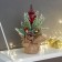 Decor "Bright holiday, in a bag" Berry mushrooms, 21x8 cm