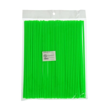 Decorative overlays on the knitting needles of a motorcycle, 23 × 0.5 cm, green, set 72 pcs-4