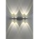 Calle lamp, 16x16W LED, 4000K, 1360LM, IP54, color gray color