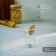 Glass jar for spices with a bamboo cover "Eco", 80 ml, 4 × 8 cm