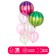 Set of balls "Lanter", latex, foil, 10 pcs.