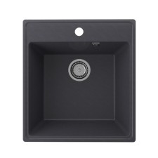 Мойка кухонная кварцевая Ulgran Quartz Forte 460, 460х500 мм, цвет 08 космос