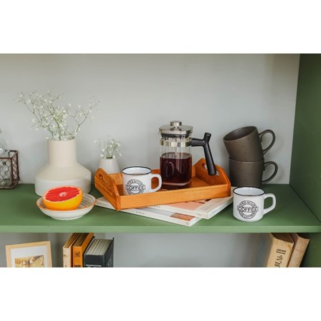 Ceramic share mug "Coffee", 165 ml, white color-2