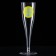 A set of plastic glasses for champagne "Bright DR", mix, 150 ml