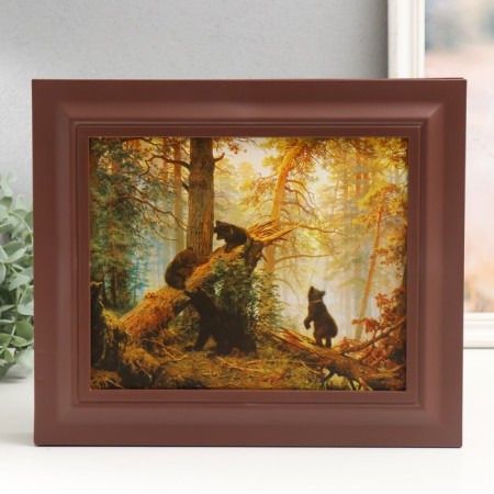 Key closed "Bear" 26.5x31.5 cm nut