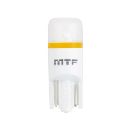 LED lamp 12 V, MTF Light, T10/W5W, 1W, 4000K, matte lens, 2 pcs-1