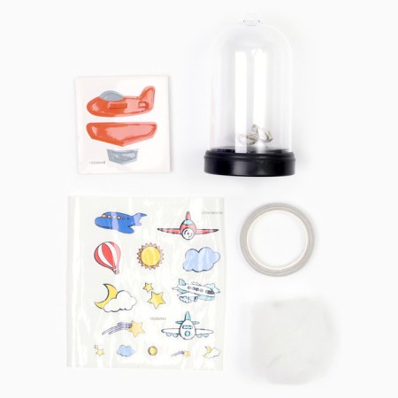 Set for creativity "Night. Airplane ", with stickers, figure-5