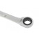Combined rattling key GROSS 14853, 15 mm