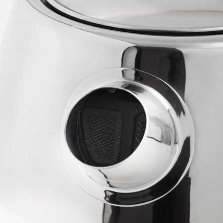 Electric kettle KitFort KT-633-3, metal, 1.7 l, 2150 W, built-in thermometer, beige-4