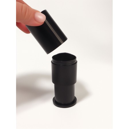 Brush D/Folding Mini 8.5*4cm nylon/plastic black bag QF-5