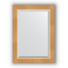 Mirror with fatset in the baguette frame - pine 62 mm, 51 x 71 cm, EvoForm