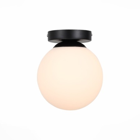 Wall lamp EVOLUCE. SL717.401.01. Acini. 1x40 W, E27, 18x18x22 cm, black color