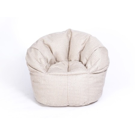 Handwheel armchair "Relax lux", beige color, horn