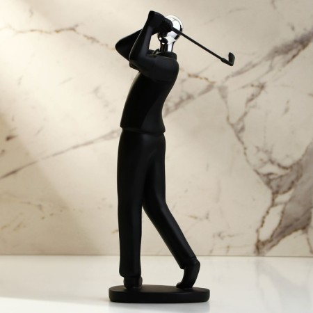 Figure Polystone "Golf player" 7.5 x 10 x 28 cm-9