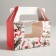 Happy cupcake box, 16 x 10 x 8 cm, New Year