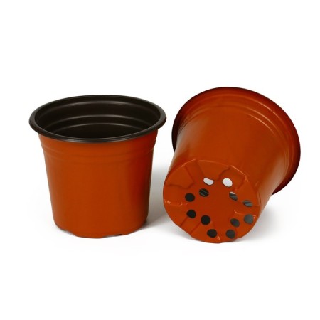Pot for seedlings, 2 l, d = 16.5 cm, h = 13.5 cm, Greengo-4