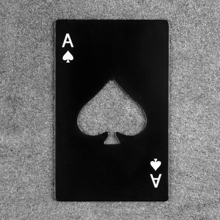 Opening map "Tuz trump card", 8.5 x 5.5 cm, black-1