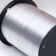 Tape for decor and gifts, silver, 0.5 cm x 250 m