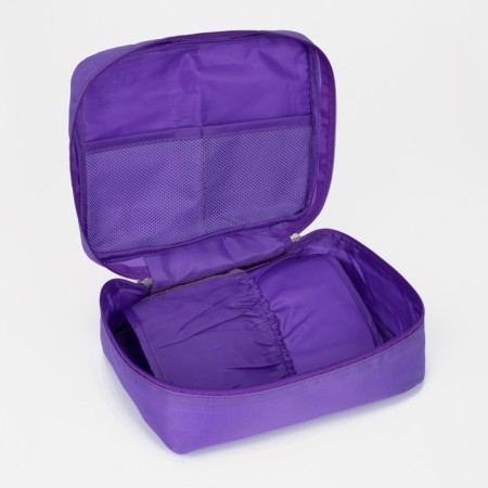 Lightning cosmetic bag, lilac color-2
