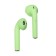 Wireless headphones Luazon i12, TWS, BT 5.0, 35/300 mAh, sensor, matte, green