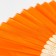 Fan Bamboo, Textile H = 21 cm "Monocet" in the box, orange