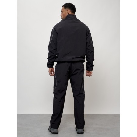 Sports suit men's, size 50, black color-3