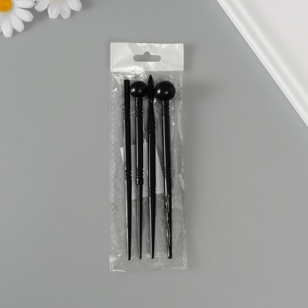 Tools for giving the form to Foamiran (set 4 pcs) 16.5 cm-4