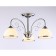 Suspended chandelier Ambrella Light, Traditional, TR3181, 3HE27, Color Chrome