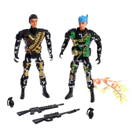 Set of soldiers "fighters", 7 items