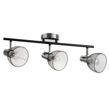 Madoka Lamp 3x60W E14 Black/Chrome 57x10x19.5cm