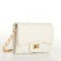 Women's bag, Messenger on a magnet, white color