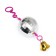 Toy "Disma-Shar" with a bell, 15 cm, D 5.2 cm