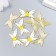 Decor for creativity Metal, enamel "Winged star" 2.5x1.5 cm
