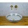 Sink "Marrakesh" 1008g, d = 405 mm, without opening for the mixer, manual painting