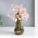 Bonsay souvenir "Cash tree and hotei" 126 stones 20x6.5x20 cm