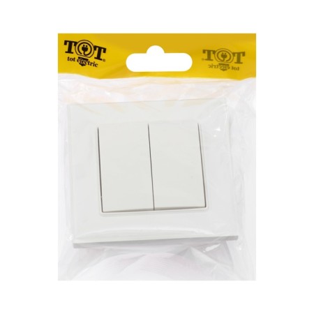 Silent Glossy Glass, 10 A, 2 keys, hidden, glass, white-4