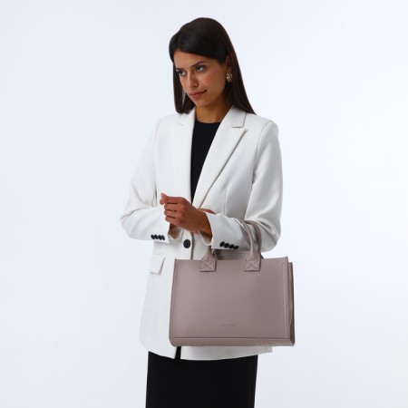 Female Bag Textura, Tout, Middle Size, Cabbage Color-8