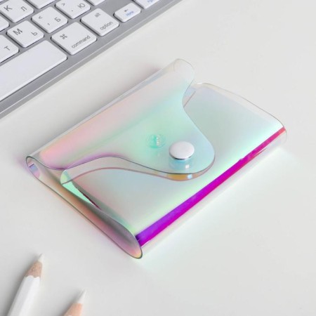Set "Shine!", A holographic cover for a passport and a business card-7