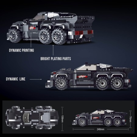 Designer Race "Dark Bull", 650 parts-3
