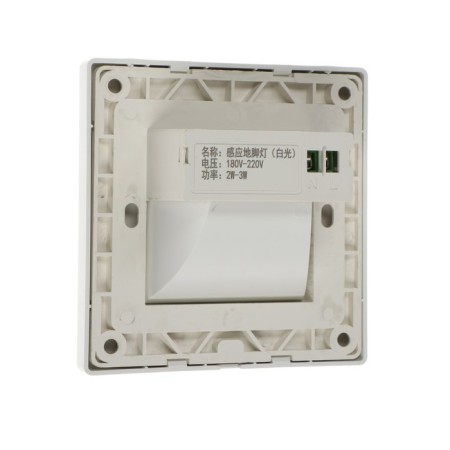 Built -in lamp, for the stairs, engine sensor., 1.5 W, 60 lm, 6500k, 220 V, Bel. Light 942457-1