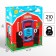 Gift package, 23x27x11.5 cm, packaging, blue tractor