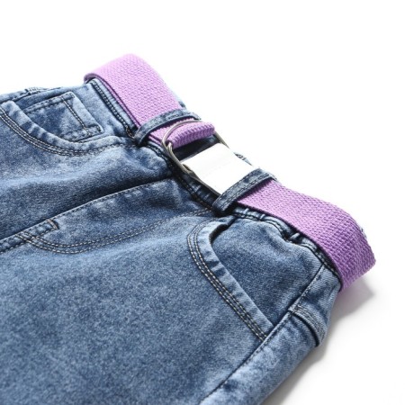 Jeans for girls, I have started, blue color, height 98 cm-1