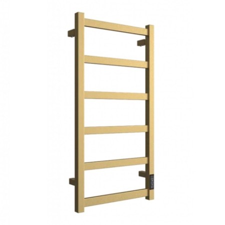 Electric towel "Dvin" J Plaza Neo, 800x400 mm, dimmer, golden matte-1