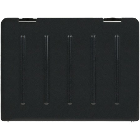 A4, 230 x 305 x 23 mm folder, black metallic-2