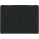 A4, 230 x 305 x 23 mm folder, black metallic