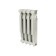 Aluminum radiator Rommer Plus, 500 x 96 mm, 4 sections