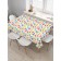 Tables on the table "Easter dyes", rectangular, Saten, size 120x145 cm