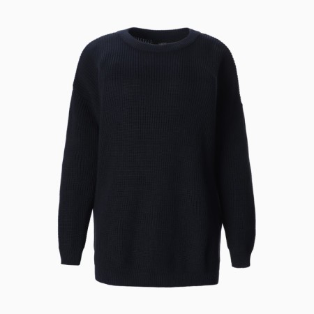Jumper female MIST of large knit, blue, p. L (48-50)-6