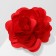 Tekstil "flower" camellia, red color