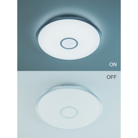 Smart Citilux lamp CL703A80G, 59x59x8.5 cm, 1x80W, LED, Gray color.-13